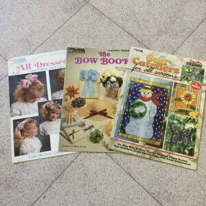 Leisure Arts Leaflets - Book Bows & Suncatchers